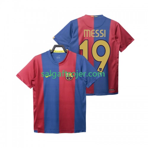 FC Barcelona Lionel Messi 19 2006 2007 Fodboldtrøjer Retro Hjemmebanesæt Kort ærmer FC Barcelona Lionel Messi 19 2006 2007 Fodboldtrøjer Retro Hjemmebanesæt Kort ærmer
